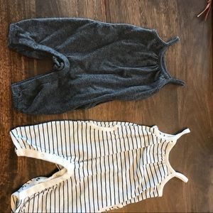 Set of 2 Old Navy cotton rompers